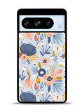 Flower blue Google Pixel 8 Pro Case QC10570
