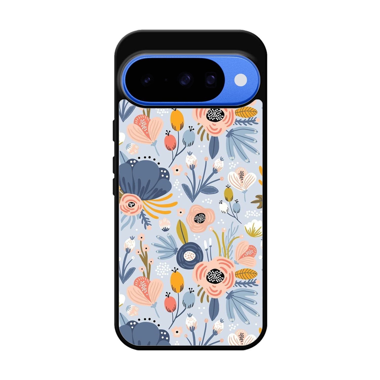 Flower blue Google Pixel 10 Case OV10570
