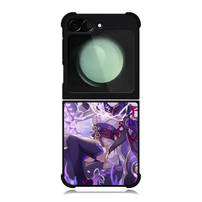 Raiden Shogun Samsung Galaxy Z Flip 6 5G 2024 Case OV10401