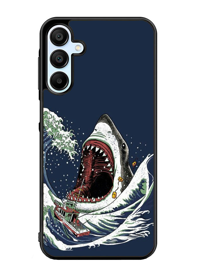 shark japanese wave Samsung Galaxy A35 5G Case OV10421