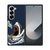 shark japanese wave Samsung Galaxy Z Fold 7 5G Case OV10421