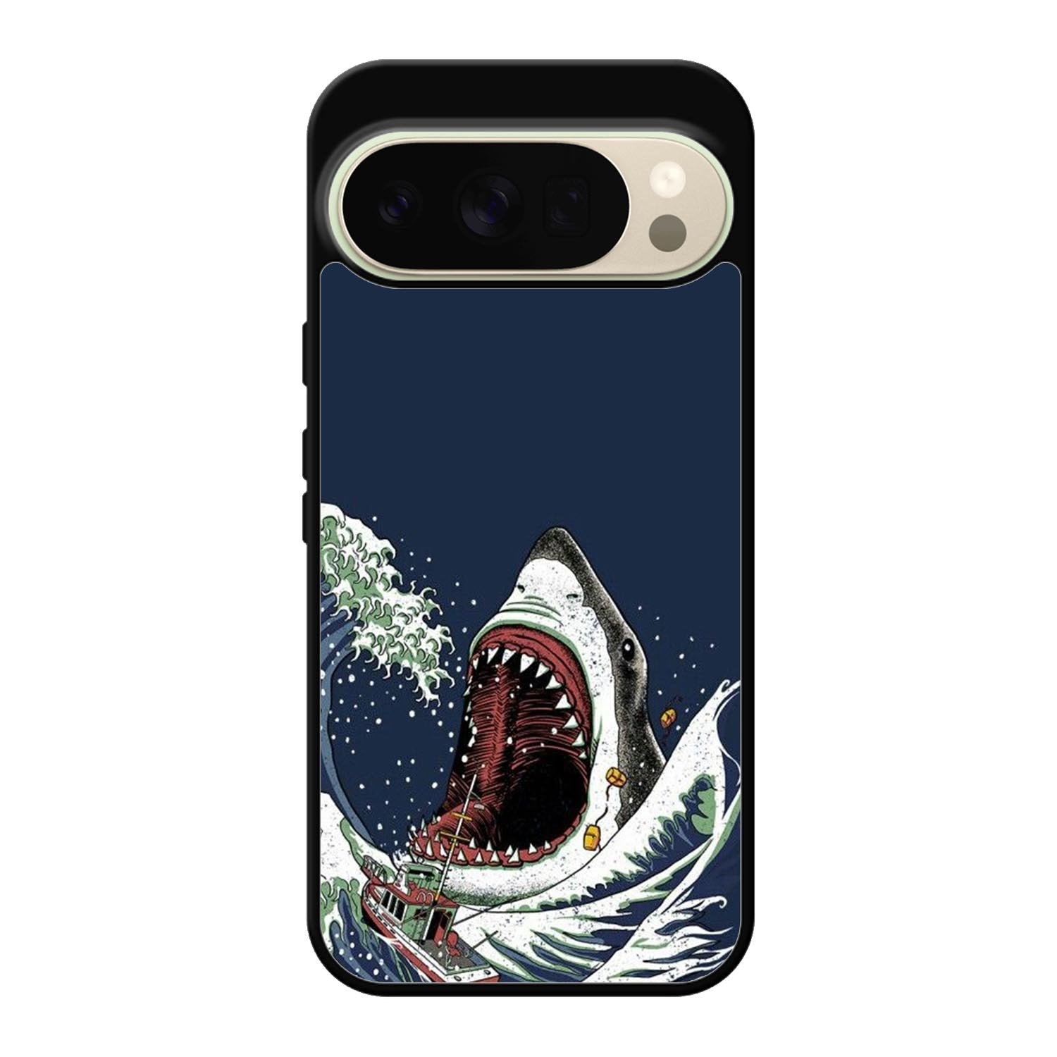 shark japanese wave Google Pixel 10 Pro XL Case OV10421