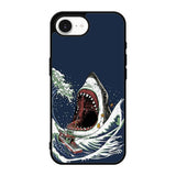 shark japanese wave iPhone 17e Case OV10421