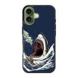 shark japanese wave iPhone 17 Case OV10421