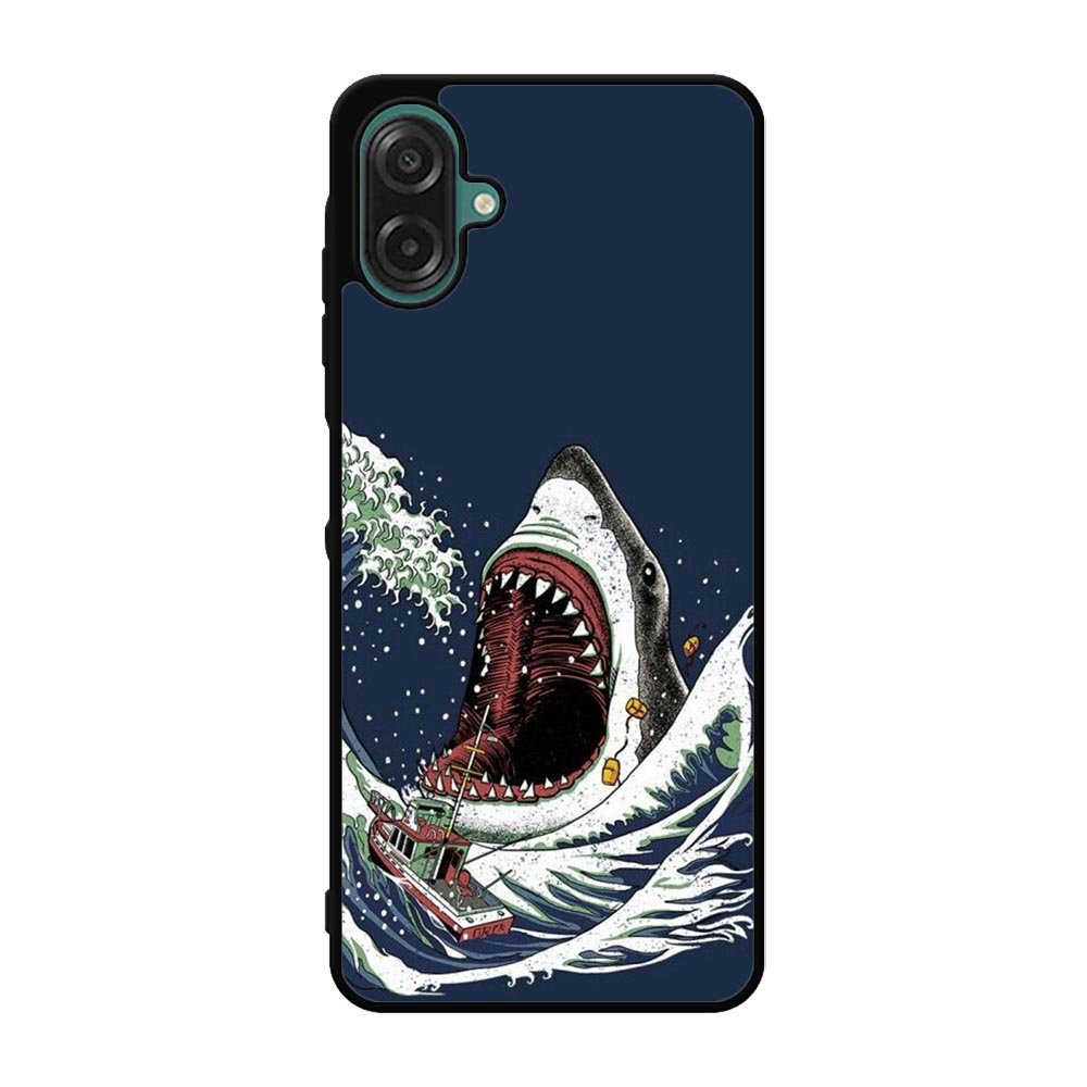 shark japanese wave Samsung Galaxy A07 Case OV10421
