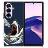 shark japanese wave Samsung Galaxy Z Fold 7 Case OV10421