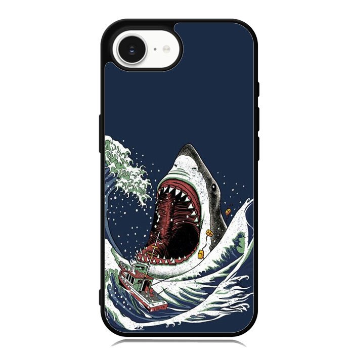 shark japanese wave iPhone 16e Case OV10421