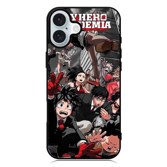 My hero academia iPhone 16 Case QC10507