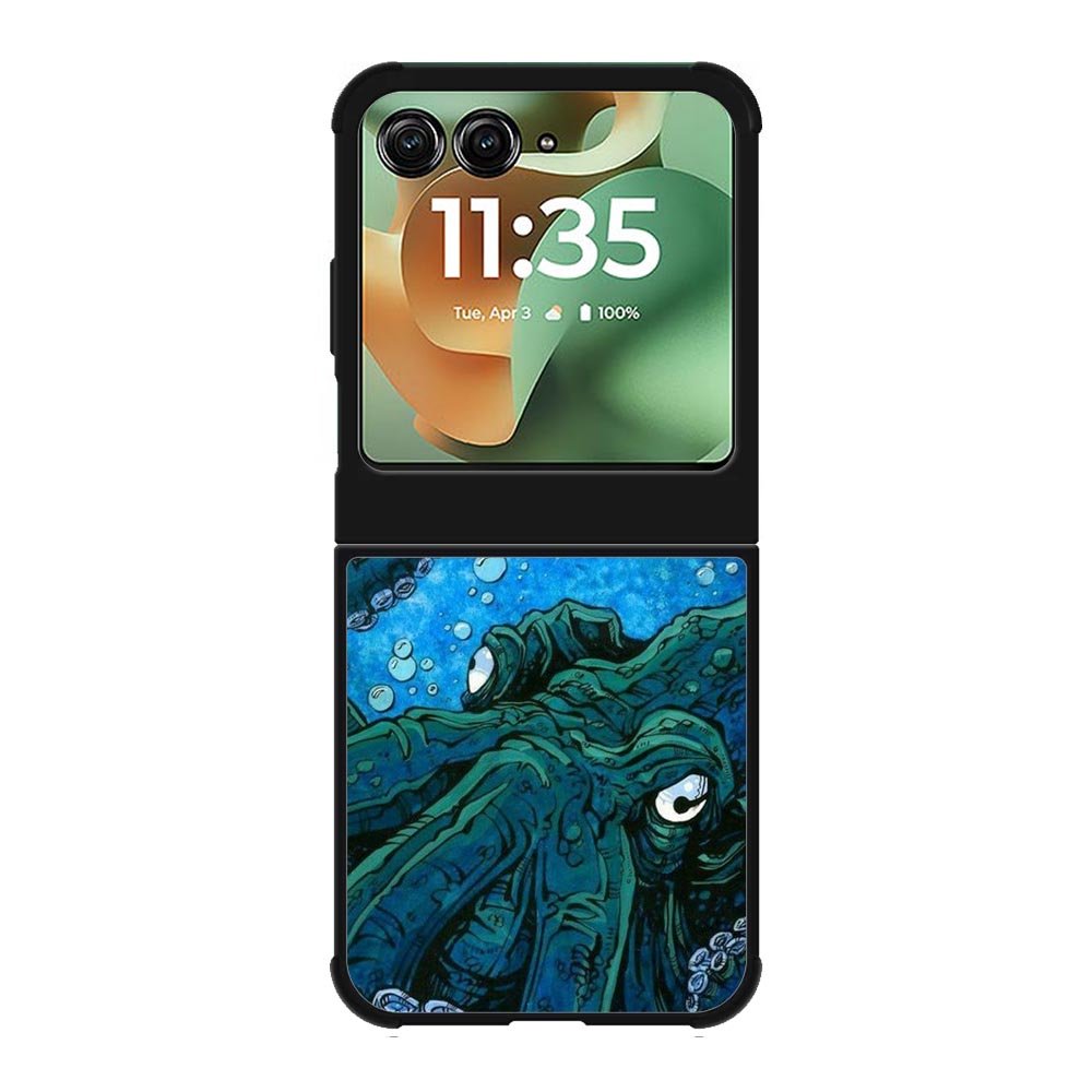 Blue octopus Motorola Moto RAZR 2025 Case OV10657