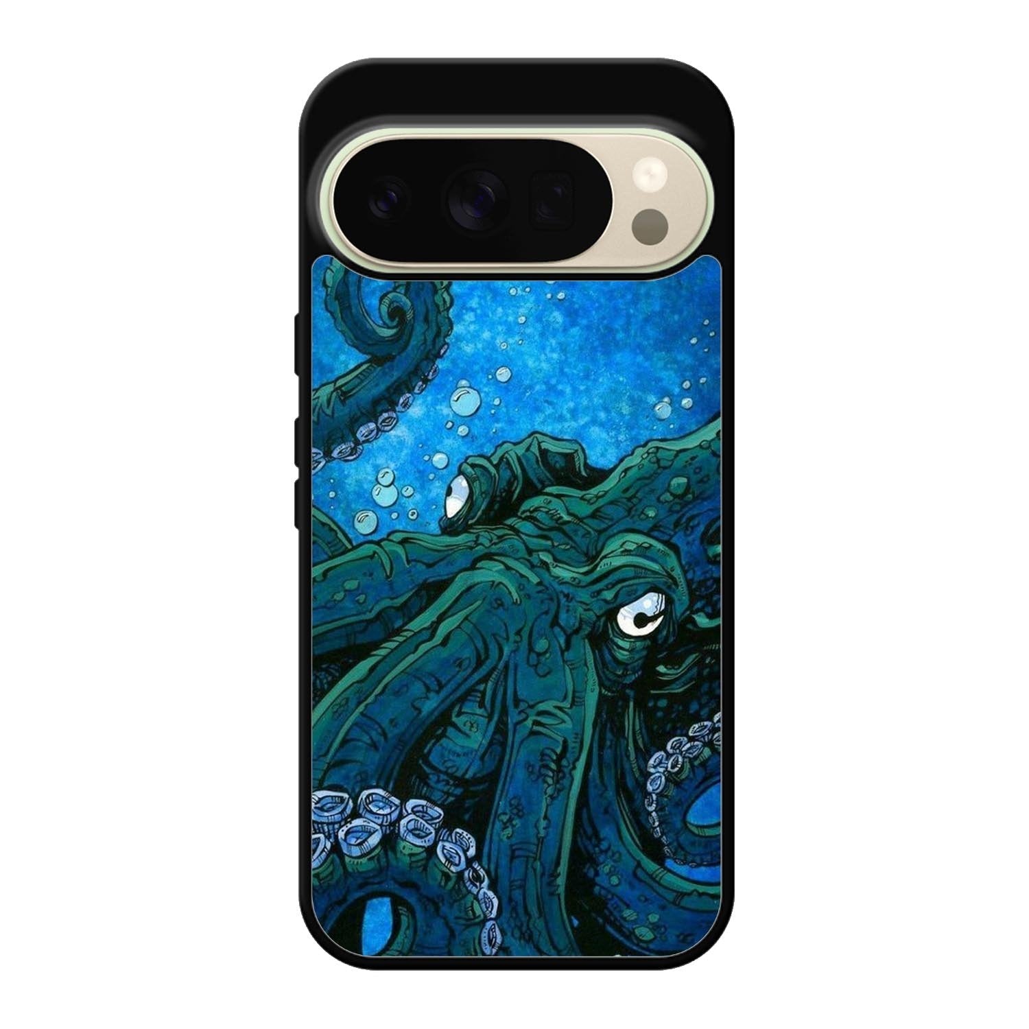 Blue octopus Google Pixel 10 Pro XL Case QC10657
