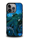 Blue octopus iPhone 16 Pro Max Case QC10657