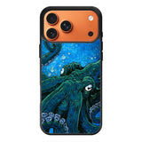 Blue octopus iPhone 17 Pro Case QC10657
