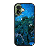 Blue octopus iPhone 17 Case QC10657