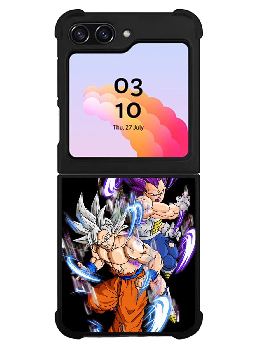 Goku and Vegeta Samsung Galaxy Z Flip 5 5G 2023 Case OV10581