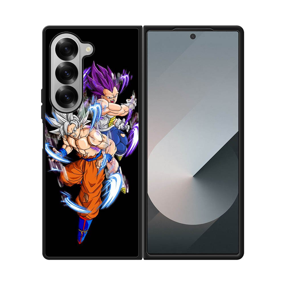 Goku and Vegeta Samsung Galaxy Z Fold 7 5G Case QC10581