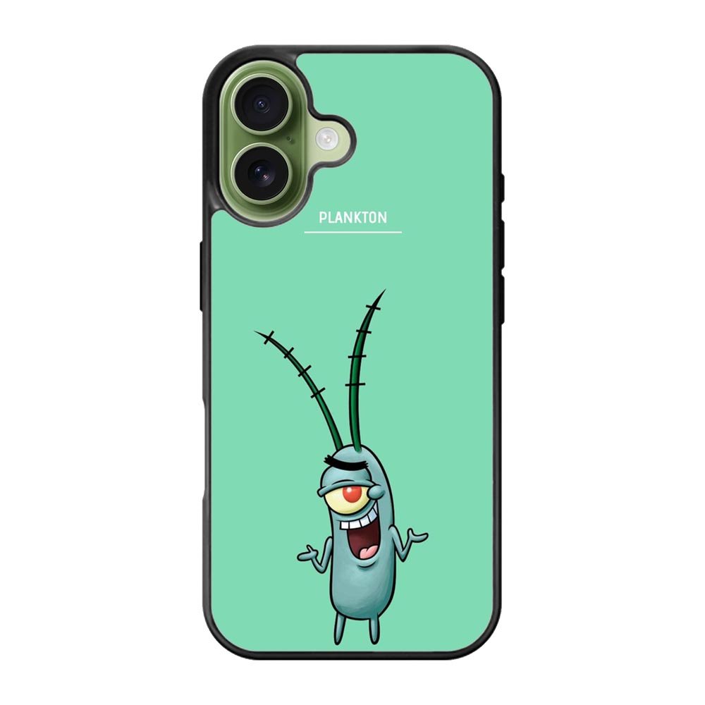 Sheldon J Plankton iPhone 17 Case QC10422