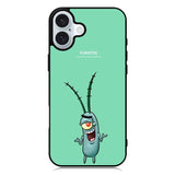 Sheldon J Plankton iPhone 16 Plus Case QC10422