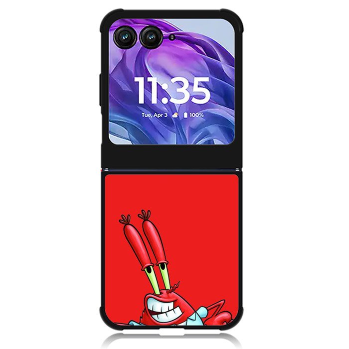 Tuan Krabs Motorola Moto Razr Plus 2024 , Moto Razr+ 2024 Case OV10461