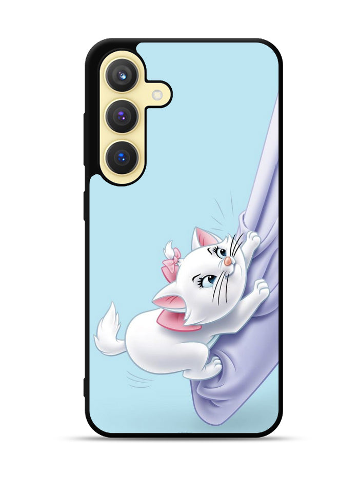 Blue Marie Cat Face Samsung Galaxy S25 Plus 5G , Samsung Galaxy S25+ 5G Case OV10656