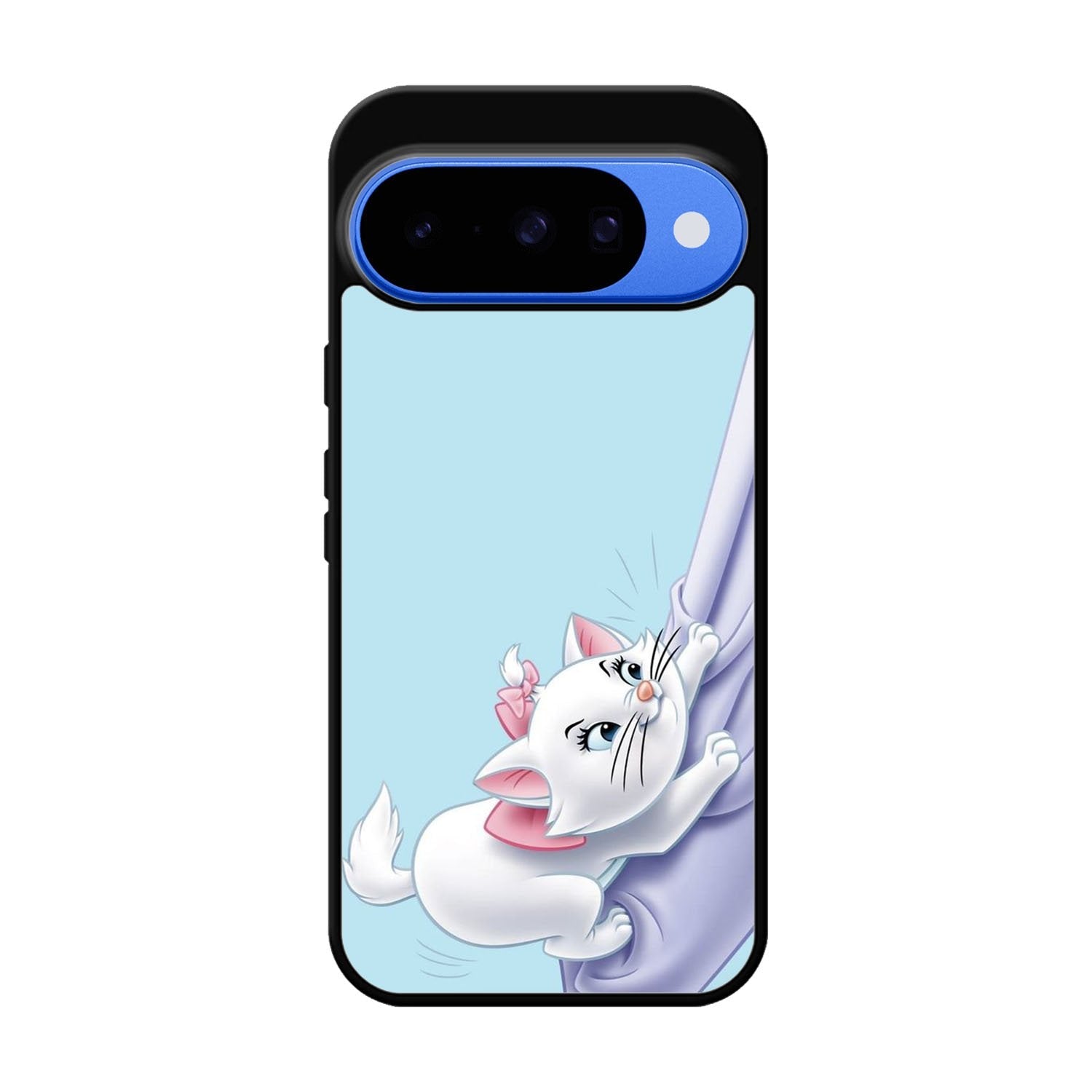 Blue Marie Cat Face Google Pixel 10 Case OV10656