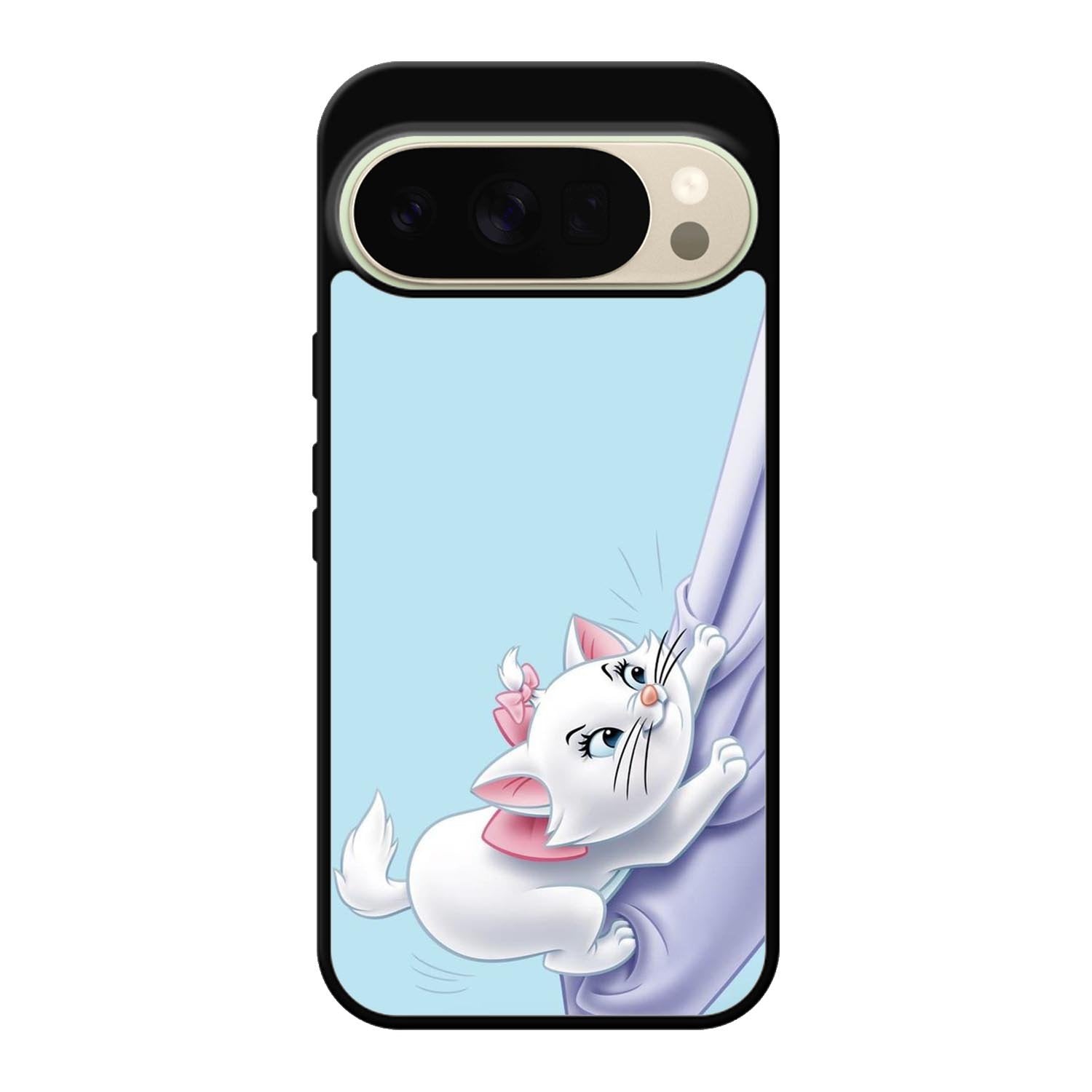 Blue Marie Cat Face Google Pixel 10 Pro Case OV10656