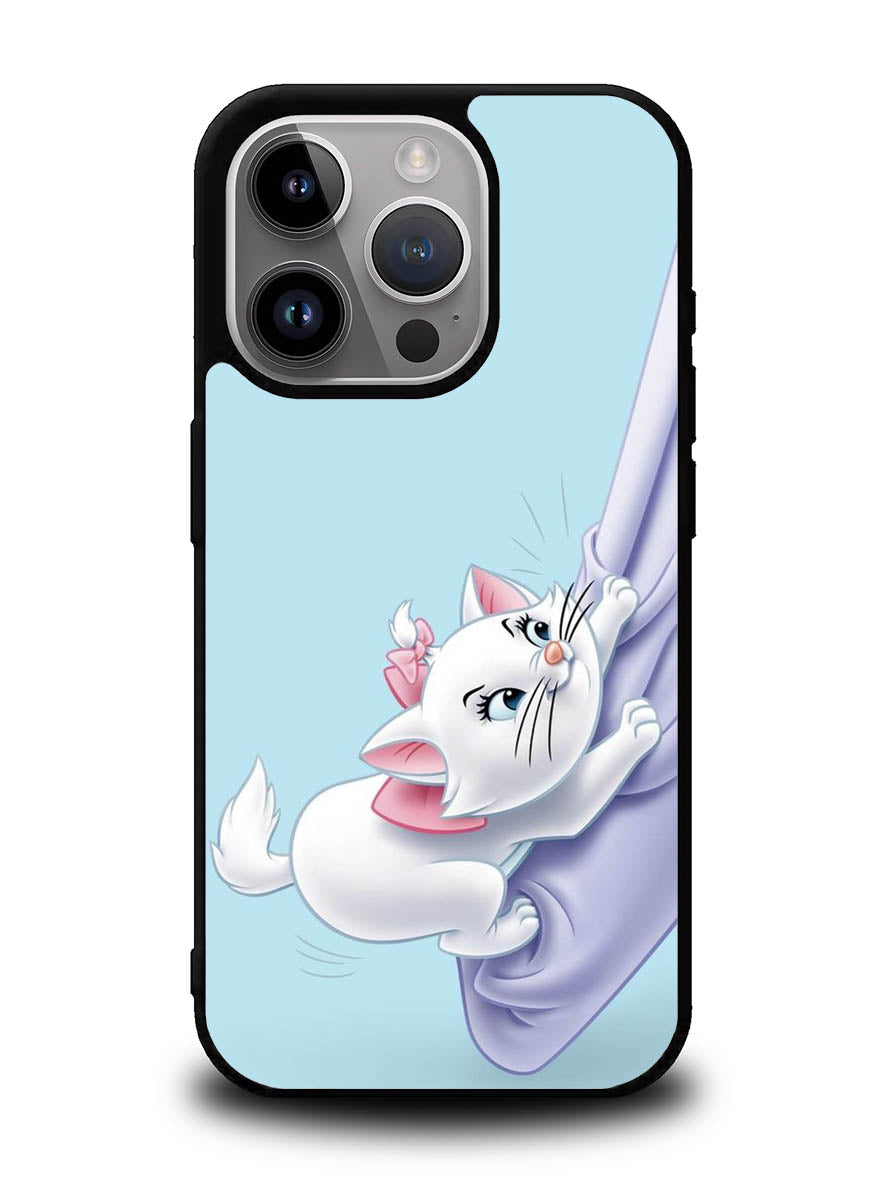 Blue Marie Cat Face iPhone 16 Pro Max Case OV10656