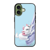 Blue Marie Cat Face iPhone 17 Case OV10656