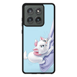 Blue Marie Cat Face Motorola Moto Edge 2025 Case OV10656