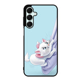 Blue Marie Cat Face Samsung Galaxy A16 Case OV10656