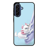 Blue Marie Cat Face Samsung Galaxy A17 Case OV10656