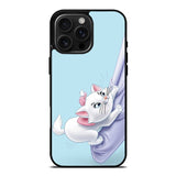 Blue Marie Cat Face iPhone 16 Pro Case OV10656
