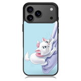 Blue Marie Cat Face iPhone 17 Pro Case RC10656