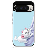 Blue Marie Cat Face Google Pixel 9 Pro XL Case OV10656