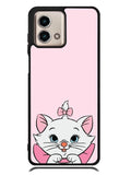 Pink Marie Cat Face Motorola Moto G Stylus 5G 2023 Case OV10544