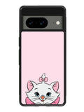 Pink Marie Cat Face Google Pixel 8 Case QC10544