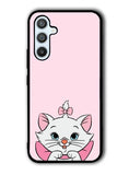 Pink Marie Cat Face Samsung Galaxy A14 5G Case QC10544