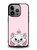 Pink Marie Cat Face iPhone 16 Pro Case OV10544