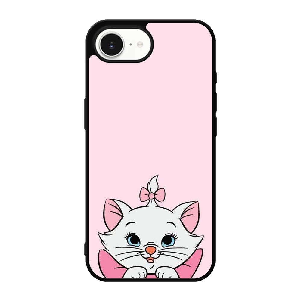 Pink Marie Cat Face iPhone 17e Case OV10544
