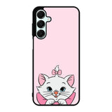 Pink Marie Cat Face Samsung Galaxy A16 Case OV10544