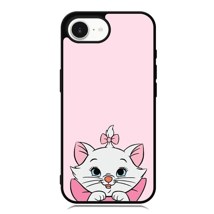Pink Marie Cat Face iPhone 16e Case OV10544