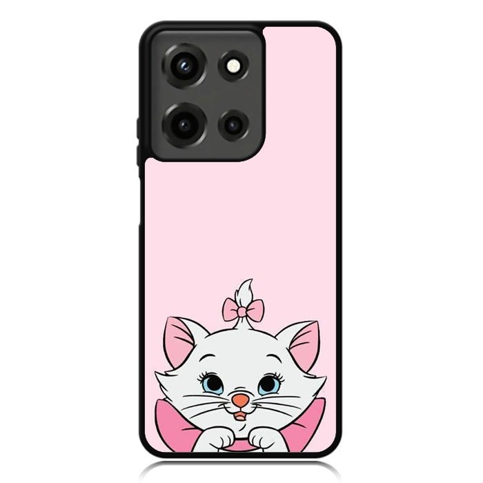 Pink Marie Cat Face Motorola Moto G 5G 2025 Case OV10544