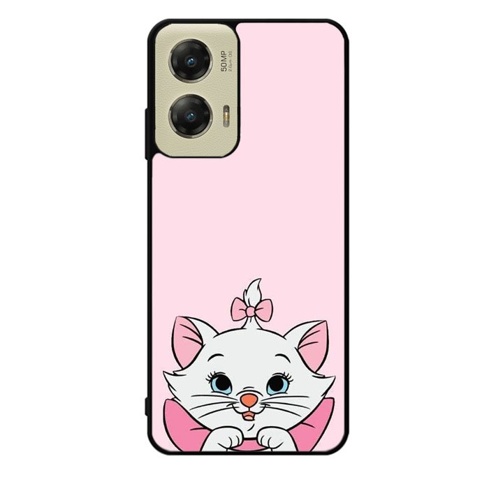 Pink Marie Cat Face Motorola Moto G Stylus 5G 2024 Case OV10544