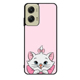 Pink Marie Cat Face Motorola Moto G Stylus 5G 2024 Case OV10544