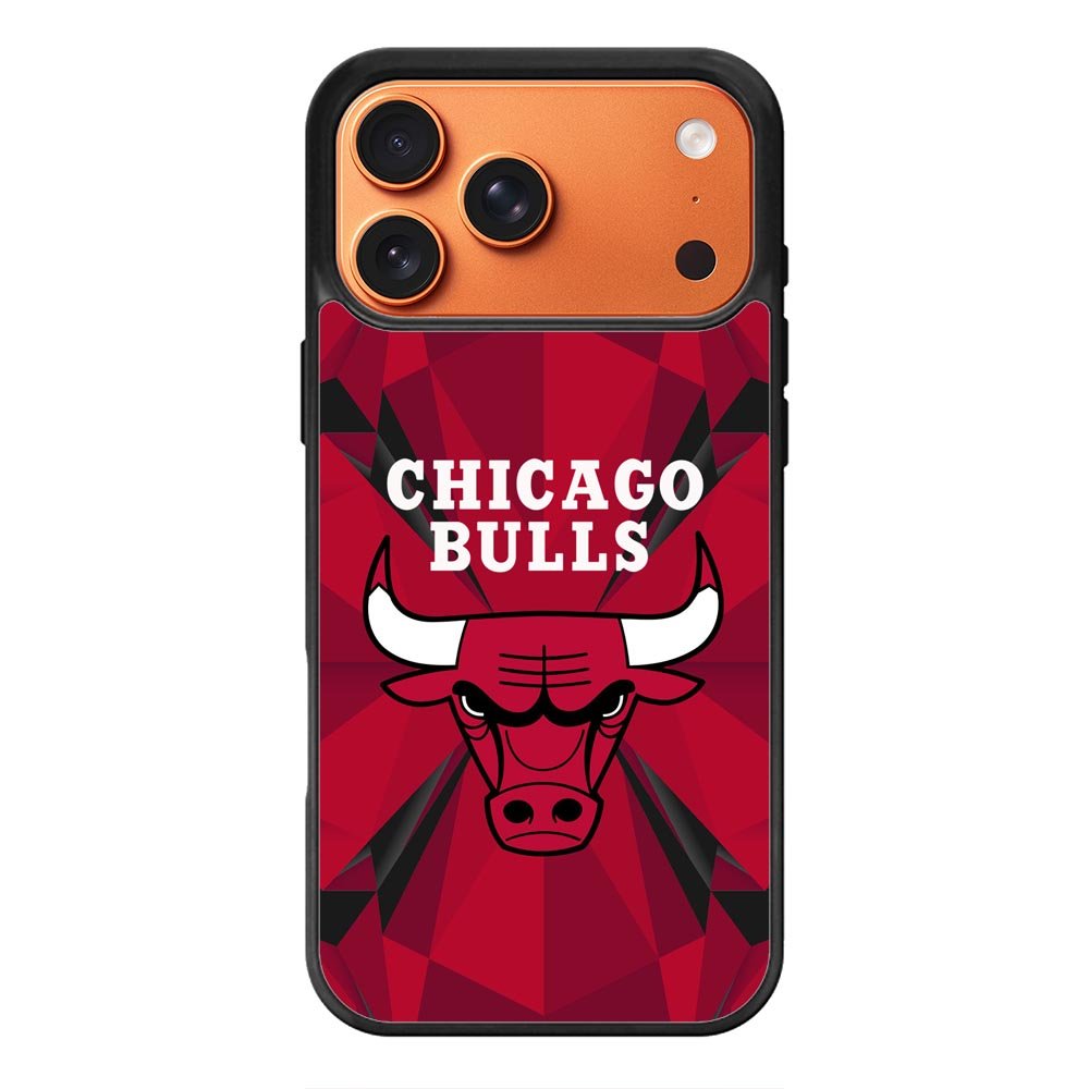 chicago bulls iPhone 17 Pro Max Case OV10680