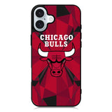 chicago bulls iPhone 16 Case QC10680