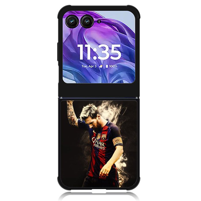 messi barcelona 1st Motorola Moto Razr Plus 2024 , Moto Razr+ 2024 Case