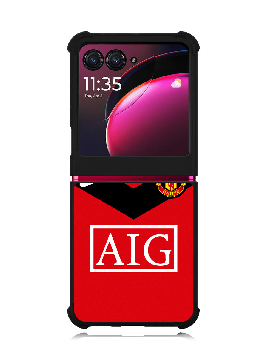 Manchester United Motorola Moto Razr Plus 2023 , Moto Razr+ 2023 Case OV1526