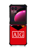 Manchester United Motorola Moto Razr Plus 2023 , Moto Razr+ 2023 Case OV1526