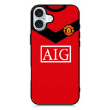 Manchester United iPhone 16 Plus Case QC1526