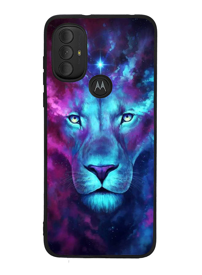 LION W Motorola Moto G Pure 2021 , Moto G Power 2022 Case
